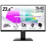 タイムセールで33%オフ！MSI PRO MP2412モニターをゲットするチャンス！