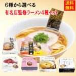 【10%ポイントバックチャンス！】有名店ラーメン詰め合わせ　贅沢ギフト食品